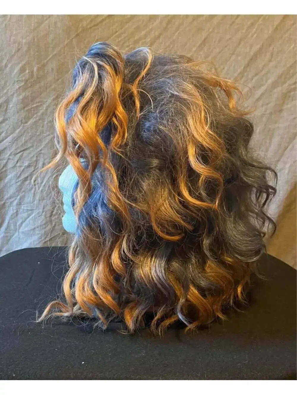 Wavy Multi-Color Lace Front Wig